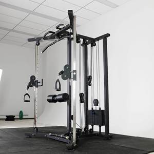 Machine de croisé de câble pour adultes, appareil multifonctionnel professionnel pour entraîneur, avec élément de poids de 140 kg, en acier allié - Product Image 2