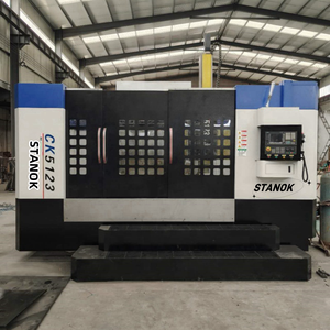 Máy tiện đứng đơn cột ck5123 CNC máy tiện đứng CNC Máy đặc biệt máy tiện đứng có vỏ bảo vệ - Product Image 1