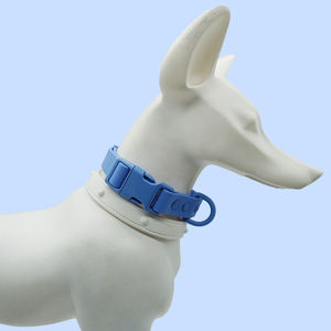 Muker 2024 Luxury Adjustable PVC Dog Collar Rivet Quick Release Waterproof Outdoor Training Solid Colorful Sizes S/M/L All - Product Image 1
