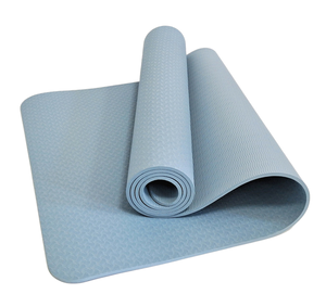 Tapetes de Yoga Antideslizantes de TPE de 8 mm, Personalizables con Logotipo, Gruesos, Amortiguadores de Impactos, para Ejercicio en Casa - Product Image 4