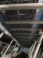 Systèmes de coffrage en plastique pour béton MAUP PP ABS, panneaux de coffrage en plastique pour dalles en béton