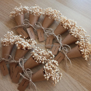 Ramo de Flores de Gypsophila Mini Personalizado Hecho a Mano al por Mayor con Imán, Flores Secas de Color Personalizado, Regalos de Boda para Invitados - Product Image 6