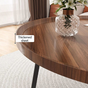 Đơn giản hiện đại cạnh tròn một số bàn phòng khách hộ gia đình Bàn trà tối giản bàn nhỏ loại căn hộ nhỏ - Product Image 5