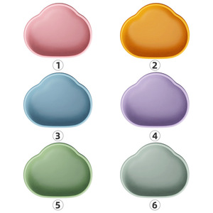 Juego <span class=keywords><strong>de</strong></span> nube <span class=keywords><strong>de</strong></span> vajilla <span class=keywords><strong>de</strong></span> silicona sin PVC <span class=keywords><strong>de</strong></span> grado alimenticio <span class=keywords><strong>para</strong></span> bebés con tazón complementario, cuchara, taza y babero <span class=keywords><strong>para</strong></span> 1-2 años - Product Image 6