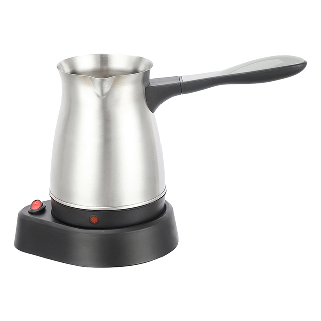 SKD CKD Turkey Market Espresso and Coffee Machine Steel Coffee Stainless Electric Stainless Steel Coffee Maker