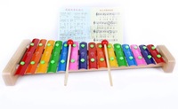 15 Scale Wooden Children's Orff Xylophone Percussion Instrument with Custom Sound for Kids-Promotional Gift