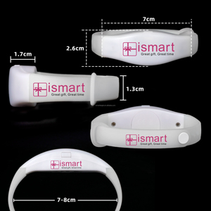 Braccialetto LED Programmabile DMX con Logo Personalizzato, Controllo Remoto RFID per Eventi Sportivi - Product Image 3