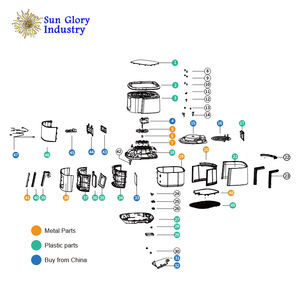 Komplettes CBU SKD CKD-und A-Z lösungs projekt Automatische Produktions linie für Luft fritte usen - Product Image 6