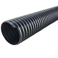 Tuyau de drainage ondulé en spirale PE pour le traitement des eaux usées DN200 HDPE Steel Belt Renforcé Tube