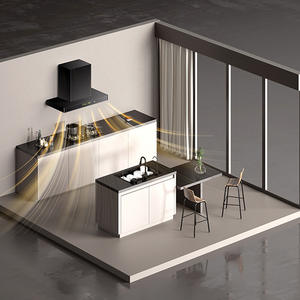 <span class=keywords><strong>Campana</strong></span> <span class=keywords><strong>extractora</strong></span> de humo inteligente de 90cm en forma de T, <span class=keywords><strong>campana</strong></span> <span class=keywords><strong>extractora</strong></span> de escape para cocina, Hoteles Familiares aplicables - Product Image 3