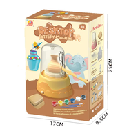 Machine à poterie manuelle en plastique 2026, très populaire – Machine artisanale de peinture et de modelage en argile polymère DIY pour enfants de 5 à 7 ans