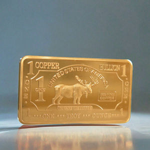 Moneta commemorativa in lega menta <span class=keywords><strong>tedesca</strong></span> da una oncia Troy placcato in argento lingotti di bufalo Bar tecnica di fusione a tema sportivo - Product Image 3