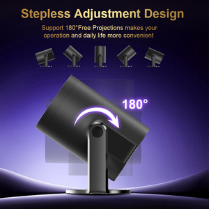 JUNUO Mini Projetor Real de 200 ANSI Lumens, o Mais Brilhante do Mundo, 8K, TURN1 Android14 - Product Image 5