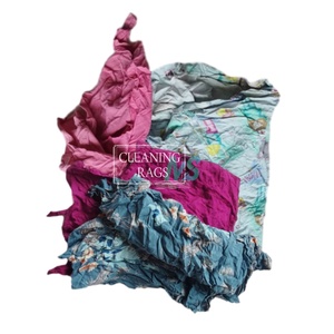 Venta caliente Trapos de algodón de colores mezclados y trapos de algodón gruesos en 5kg 10kg 25kg Paquetes Trapos de algodón - Product Image 2