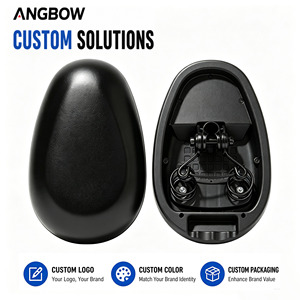 <span class=keywords><strong>Selle</strong></span> <span class=keywords><strong>de</strong></span> vélo universelle Angbow en cuir PVC ergonomique, confortable, sûre, légère, <span class=keywords><strong>avec</strong></span> suspension à double ressort absorbant les chocs - Product Image 1