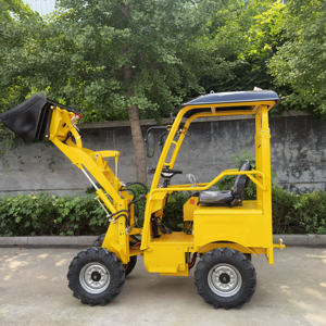 Tracción en las cuatro ruedas de alta calidad, pequeñas excavadoras multifuncionales, carretillas elevadoras pequeñas - Product Image 4