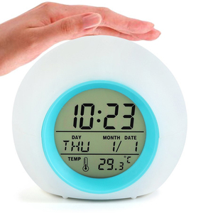 KH-CL121 Trẻ Em Ngủ Huấn Luyện Viên Trẻ Em Kỹ Thuật Số Âm Thanh Thiên Nhiên Đồng Hồ Báo Thức Giai Điệu - Product Image 5
