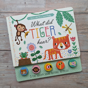 Libro Sonoro Interattivo per Bambini con Suoni di <span class=keywords><strong>Tigre</strong></span> e Animali - Pacchetto Regalo Educativo per la Prima Infanzia - Product Image 5