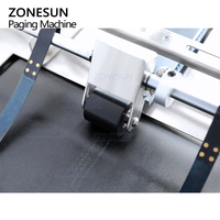 ZONESUN ZS-CS350 automatique sac préfabriqué chargeur de pagination Mylar pochette carte convoyeur pour impression étiqueteuse