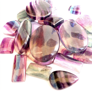 Cabochon en pierre précieuse Fluorite en vrac - Product Image 1