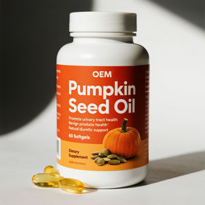 OEM/ODM 天然前立腺＆活力サポートソフトジェル（パンプキンシードオイル45％脂肪酸、ノコギリヤシエキス配合） - Product Image 4