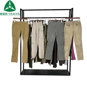 Pantalons <span class=keywords><strong>d</strong></span>'été multi-poches pour hommes <span class=keywords><strong>d</strong></span>'<span class=keywords><strong>occasion</strong></span>, les plus vendus, en polyester/coton, styles variés, en balles, directement de l'usine pour la revente en gros - Product Image 3