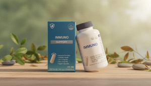 Immuno Premium Adult Immune Support Capsules Lactoferrin Zinc-Probiotic Complex Gut-Immune Axis Seasonal Relief Health - Product Image 3