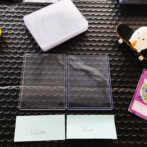 Top Loader Plastic Card Holder for Baseball Football Basketball Sports Cards Sleeves Toploader 3x4