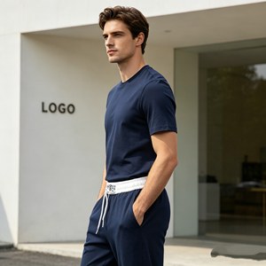 Camiseta para hombre personalizada de alta calidad con serigrafía desgastada, bordado, oversize, 100% algodón tejido, 260 gramos. - Product Image 6