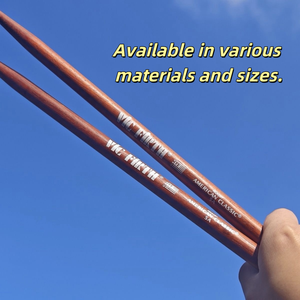 Baquetas Vic Firth American Classic 5A 5B 7A 5AN 2B con punta de madera. Admite personalización. - Product Image 1