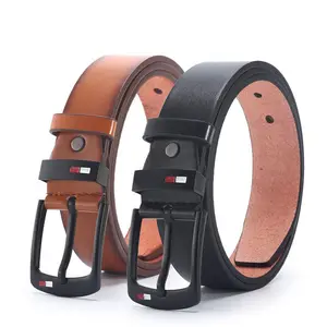 Europe and the United States men's alloy buckle belt fashion all young men's belt manufacturers wholesale