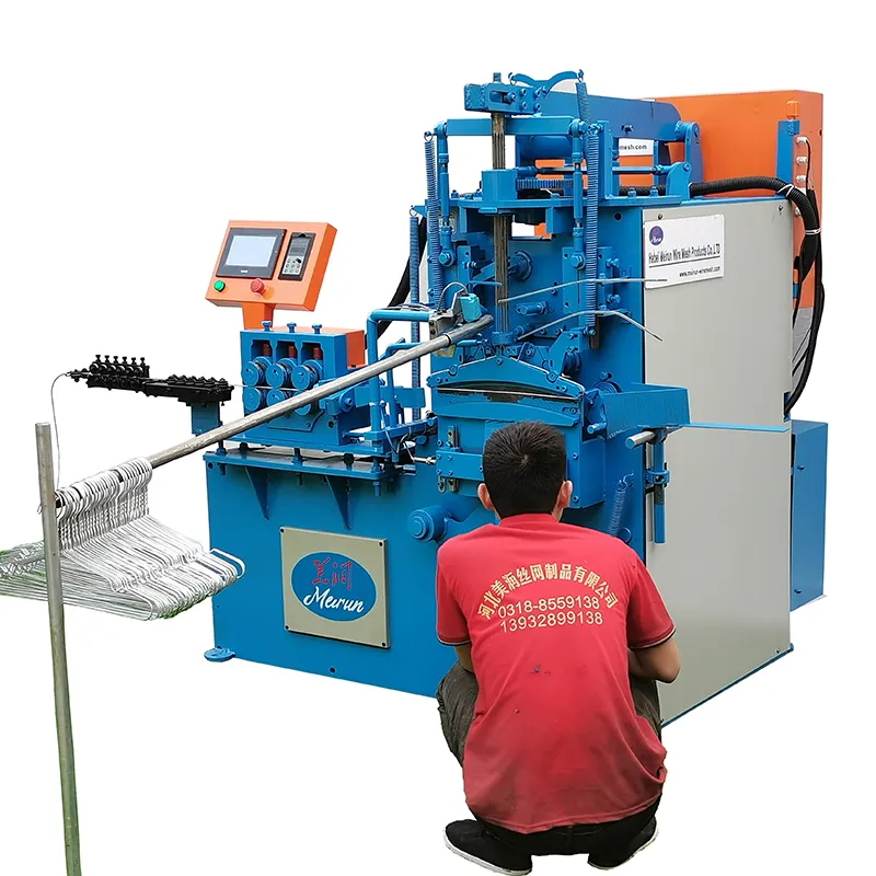 Hot Selling Maatwerk Automatische Gegalvaniseerde Draadhanger Maken Machine Machine Maken Hanger Hete Verkoop Geleverd Hebei 2 Jaar