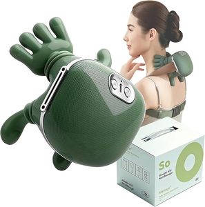 Massaggiatore Shiatsu per Fianchi Master <span class=keywords><strong>Hand</strong></span> 2025, Nuovo Modello con Vibrazione Profonda, Impastamento, Terapia a Infrarossi, Calore, Portatile, Connettore Type-C - Product Image 2