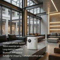 Offre Spéciale – Diffuseur d'Arômes Sans Eau à Grande Surface, Personnalisable, Commercial et Domestique, Contrôlé par Application, Connectivité CVC, Garantie