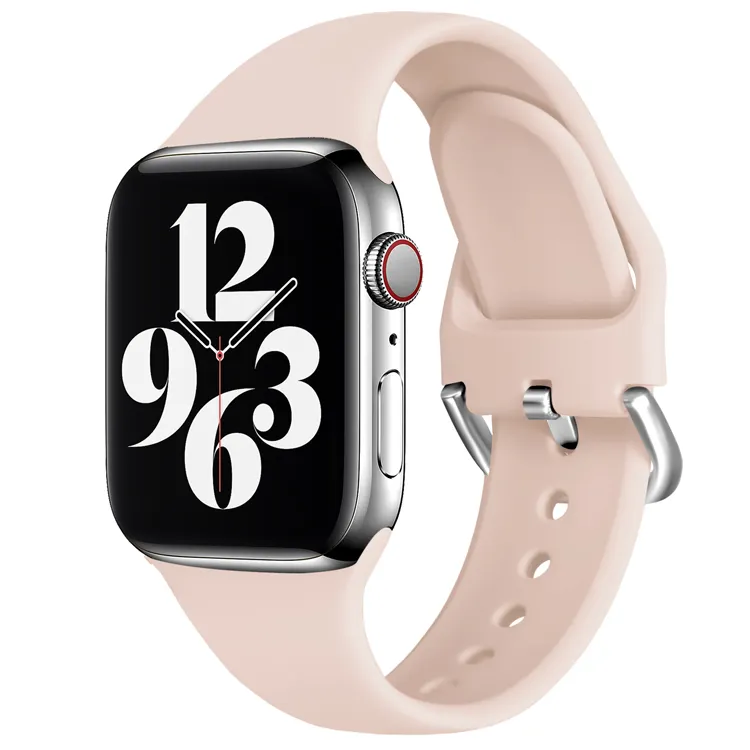 SKYLET Mode Sport Uhr Band Strap Silikon Schließe Armband Für Apple Watch Silikon Armband