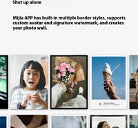 Pour Xiaomi Mijia Pocket Photo Printer 1S Avec DIY Share 500mAh BT5.0 Mini Printer Portable Photo Printer