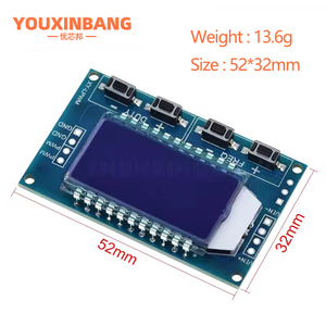 1Hz-150Khz tín hiệu máy phát điện mô-đun có thể điều chỉnh PWM xung tần số chức năng nhiệm vụ chu kỳ TTL LCD hiển thị 5V DC 12V 24V - Product Image 2
