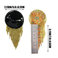 À la mode cristal réutilisable Nippies mamelon couverture diamants collant poitrine pétales PU mamelon couvre avec chaîne pour danse fête