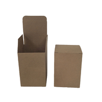 Cajas de Cartón Plegables Personalizadas, Creativas y Elaboradas, Cajas de Regalo Cuadradas de Cartón Kraft Marrón