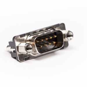 Conector DB9 D-Sub de 9 pines macho con bloques de tornillo Conector PCB Conector industrial de alimentación - Product Image 4