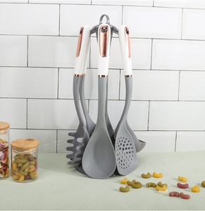Ustensiles de cuisine sûrs et résistants à la chaleur, plusieurs styles disponibles, spatule, cuillère, écumoire, ensemble d'ustensiles de cuisine en nylon - Product Image 5