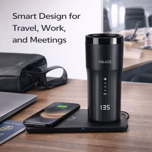 Tazas de Café Blancas <span class=keywords><strong>Kawa</strong></span> con Tapa de Cerámica, Diseño de Coche, Forma de Labios, Alas de Ángel, Mini Sitarayuri Metálicas - Product Image 2