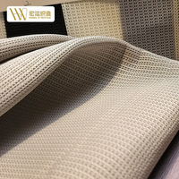 Tissu en maille 3D 100 % polyester certifié usine, couleurs personnalisées, évacuation de l'humidité, idéal pour les empeignes et les languettes de baskets de sport