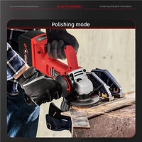 Meuleuse d'angle portable ZSQG-3620, machine de découpe et de polissage, contrôle de vitesse pour électricien, usage domestique et construction