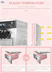 Máquina <span class=keywords><strong>de</strong></span> Helados BLG <span class=keywords><strong>de</strong></span> Enfriamiento Rápido, Tres Sabores, Textura Uniforme, Ideal para Buffets <span class=keywords><strong>de</strong></span> Hotel y Kioscos <span class=keywords><strong>de</strong></span> Postres, Compra al por Mayor - Product Image 4