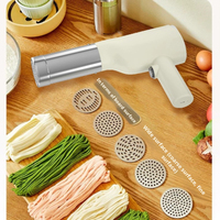 Machine à pâtes domestique en plastique, entièrement automatique, petite, électrique, portative, pour pâtes jusqu'à 400g
