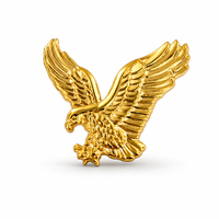 Metall-Adler Emaille-Anstecknadel mit Magnet für Anzug, Jacke, Hut, Geschenk, Großhandel, Bulk, Individuelles Logo