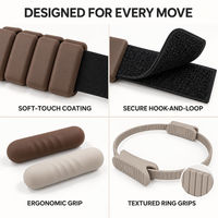Kit complet de Pilates avec bandes de résistance, blocs de yoga, rouleaux en mousse pour l'entraînement à domicile