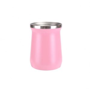 Vaso de Viaje de Acero Inoxidable 304 de 8oz, Taza con Aislamiento al Vacío de Doble Pared y Diseño Martillado - Product Image 4