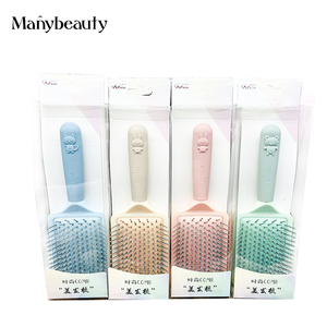 Gran oferta, peine de airbag con logotipo personalizado, cepillos de pelo de plástico, peine de masaje para mujer - Product Image 6